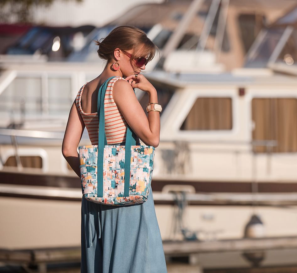 Toile Gabardine de Coton Sergé - CITY JOY - See You At Six (Vendu x10cm) Tissus SEE YOU AT SIX | Gaspard et Léonie Tissus en ligne et Mercerie à Toulouse