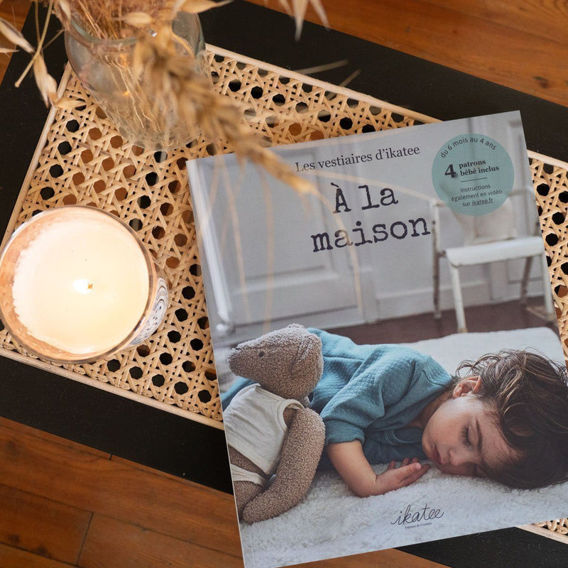 A LA MAISON Livre patrons de couture Librairie Ikatee | Gaspard et Léonie Tissus Mercerie Toulouse