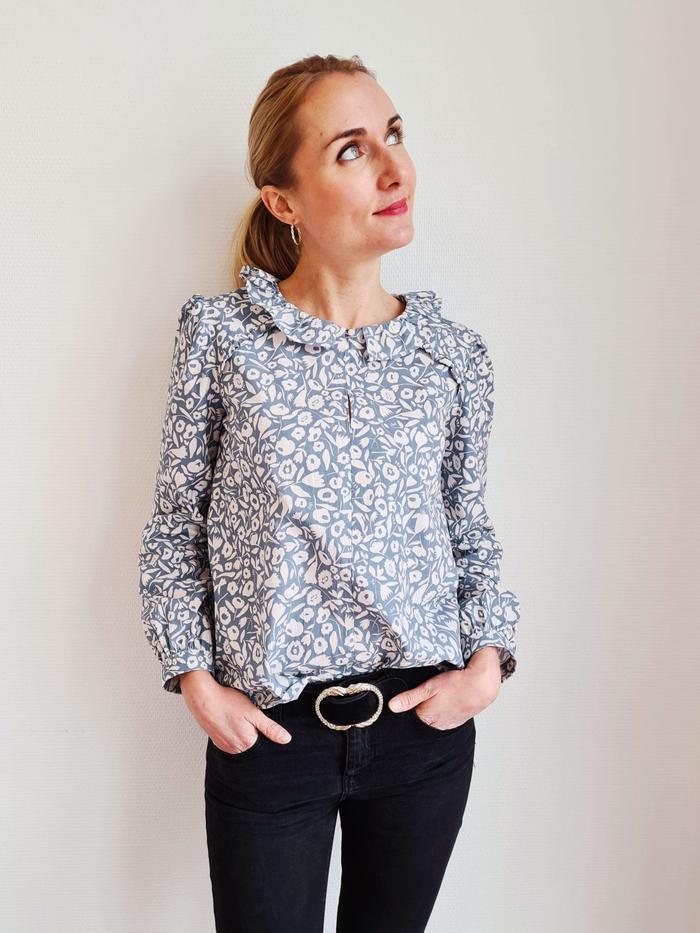 Blouse AGATE - Patron de couture pochette Patron de couture JOLI LAB | Gaspard et Léonie Tissus Mercerie Toulouse