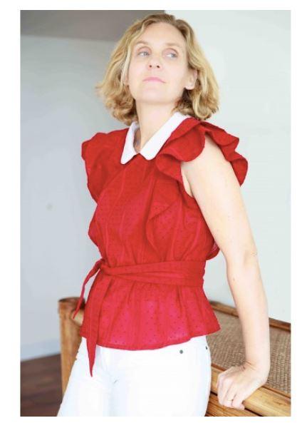 Blouse MOME Patron de couture pochette - L'atelier de Gaspard et Léonie