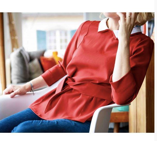 Blouse MOME Patron de couture pochette - L'atelier de Gaspard et Léonie