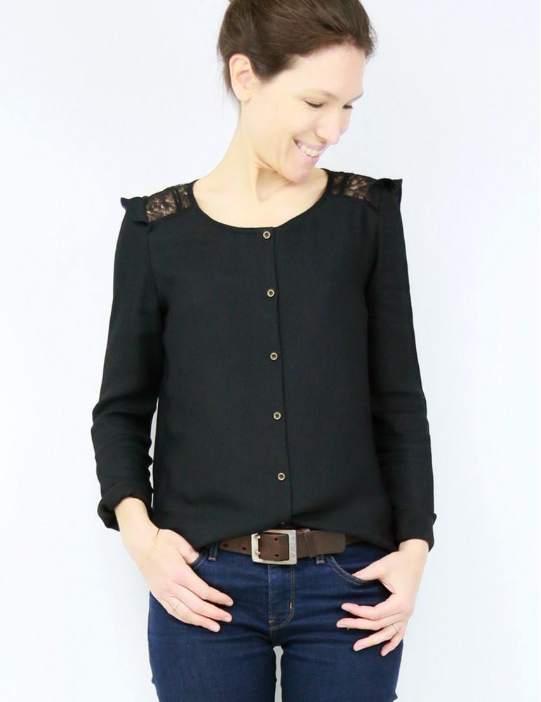 Blouse ou Robe femme VERTIGE Patron de couture pochette - L'atelier de Gaspard et Léonie