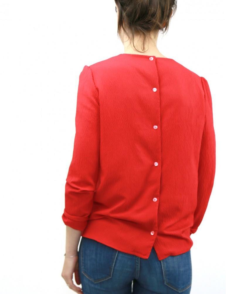 Blouse Robe femme IDYLLE Patron de couture pochette - L'atelier de Gaspard et Léonie