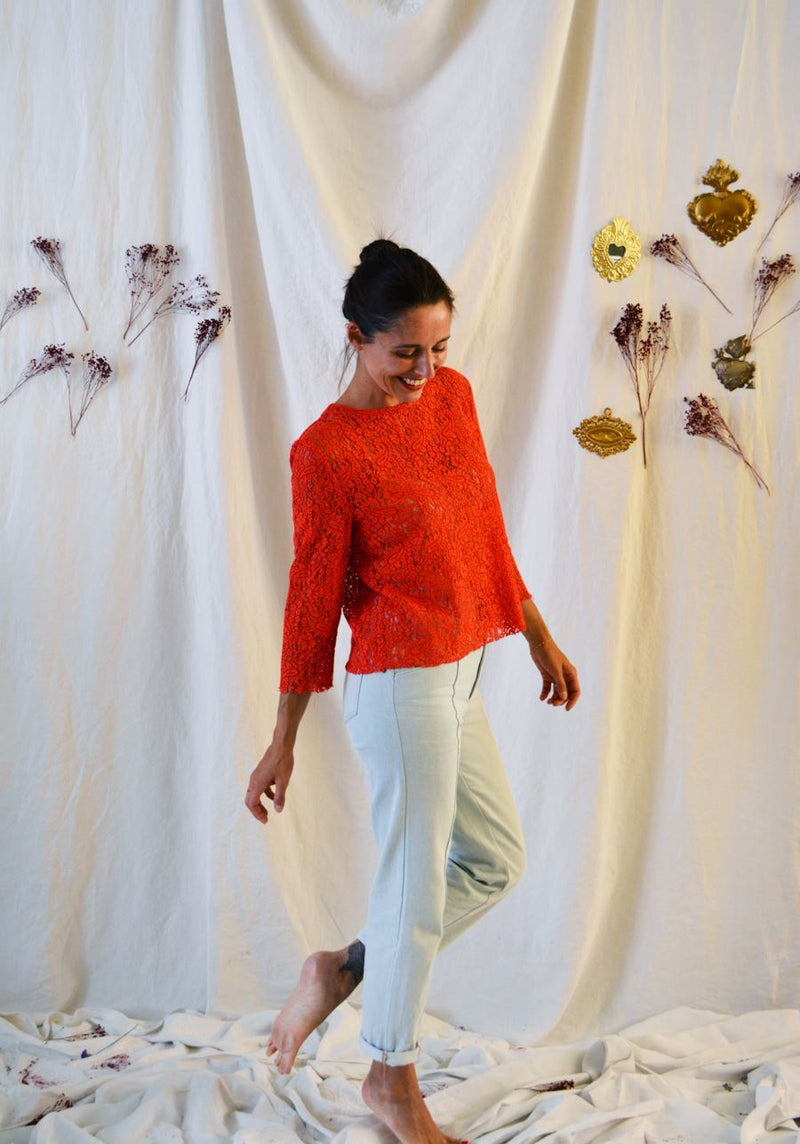 Blouse VIOLETTE Patron de couture Pochette - L'atelier de Gaspard et Léonie
