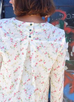 Blouse VIOLETTE Patron de couture Pochette - L'atelier de Gaspard et Léonie