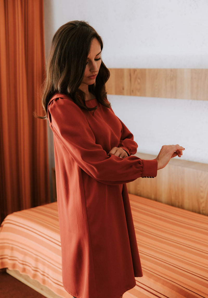Blouse/Robe LAUREN Patron de couture Pochette Patron de couture MAISON FAUVE | Gaspard et Léonie Tissus Mercerie Toulouse