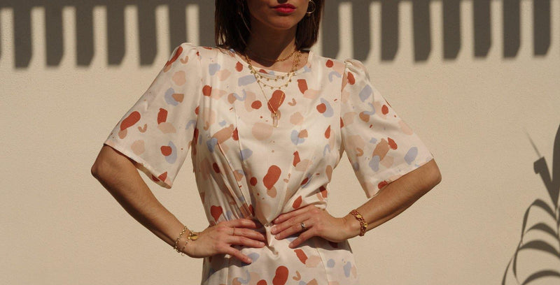 Blouse/Robe ZENITH Patron de couture Pochette - L'atelier de Gaspard et Léonie