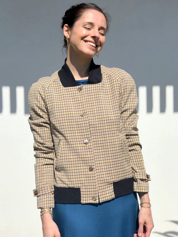 Blouson SUNSET Patron de couture Pochette - MAISON FAUVE Patron de couture MAISON FAUVE | Gaspard et Léonie Tissus en ligne et Mercerie à Toulouse