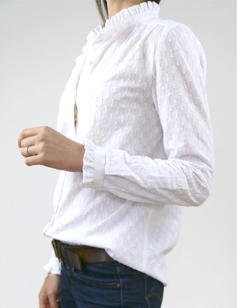 Chemise femme AZUR Patron de couture pochette - L'atelier de Gaspard et Léonie