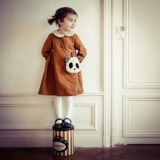COLOMBINE Blouse ou robe enfant Patron pochette de couture - L'atelier de Gaspard et Léonie