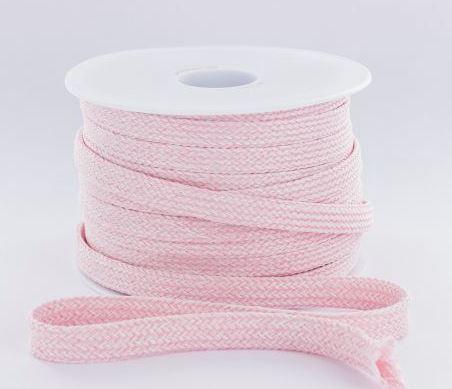 Mercerie Cordon tressé 12mm - Chiné Rose | Gaspard et Léonie Tissus Toulouse