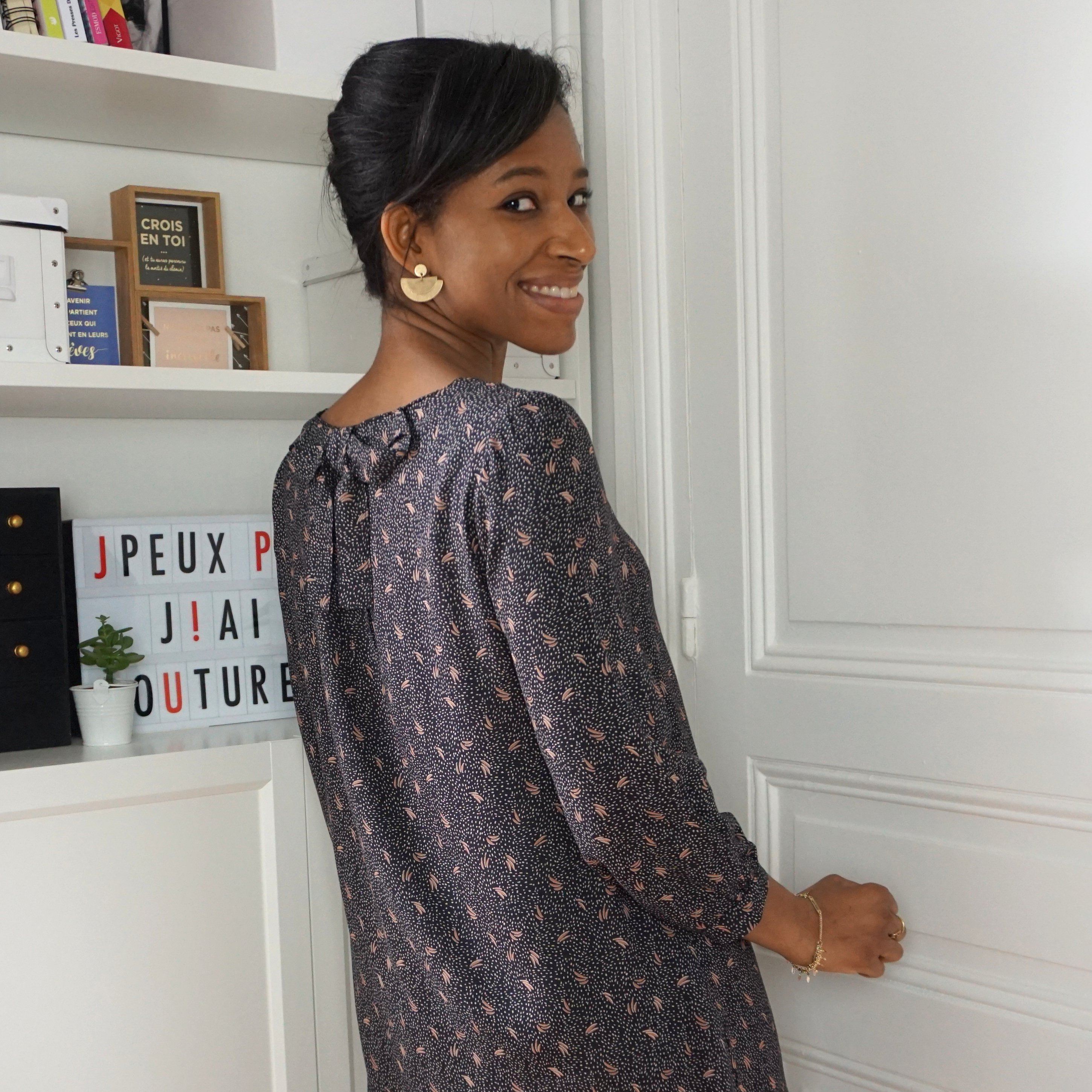 ELENA blouse/robe patron de couture pochette Patron de couture Les lubies de Cadia | Gaspard et Léonie Tissus Mercerie Toulouse