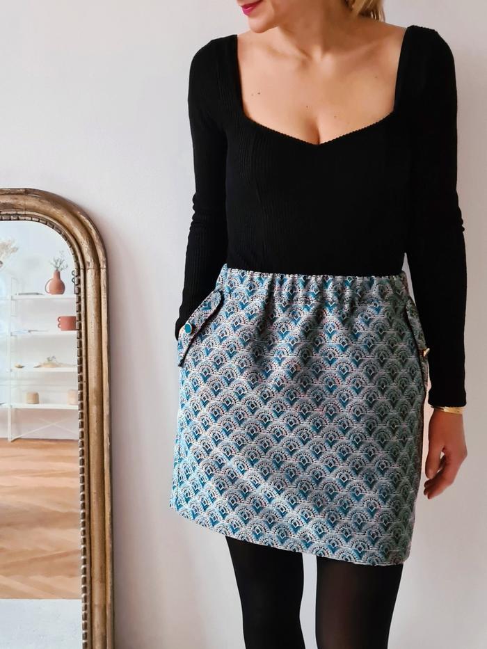 Ensemble Top LUCIA & Jupe LIVY - Patron de couture pochette Patron de couture JOLI LAB | Gaspard et Léonie Tissus Mercerie Toulouse