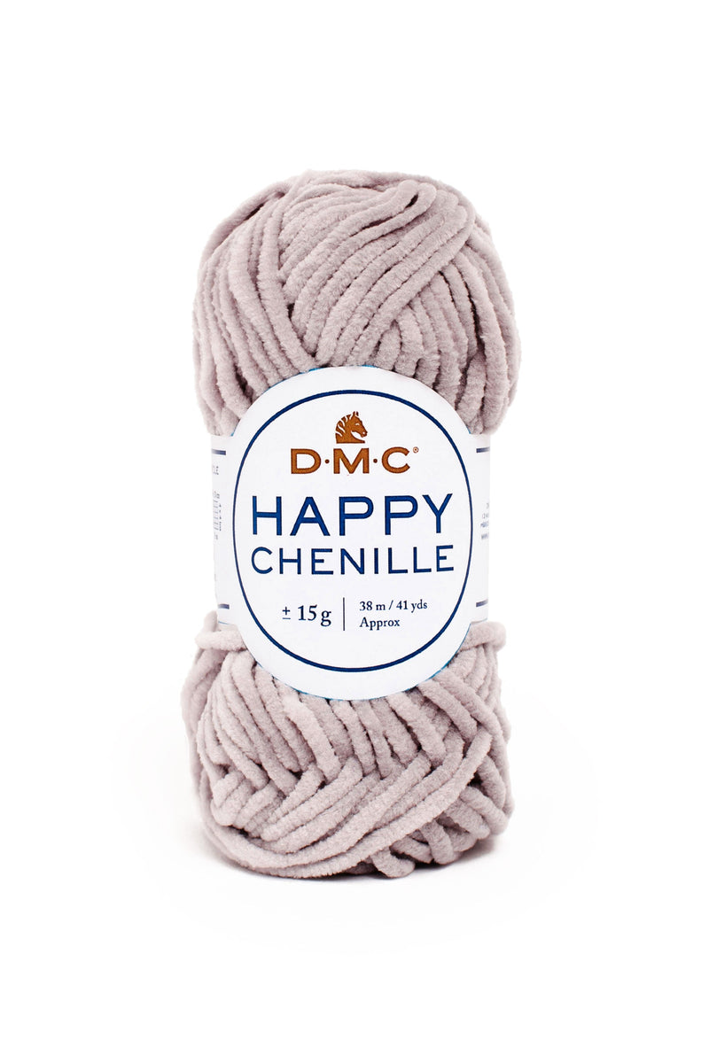 Fil crochet Happy Chenille - DMC Laine DMC | Gaspard et Léonie Tissus en ligne et Mercerie à Toulouse