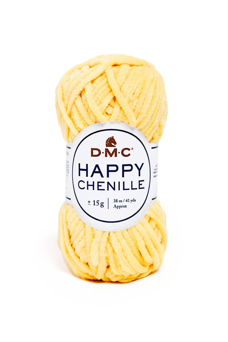 Fil crochet Happy Chenille - DMC Laine DMC | Gaspard et Léonie Tissus en ligne et Mercerie à Toulouse