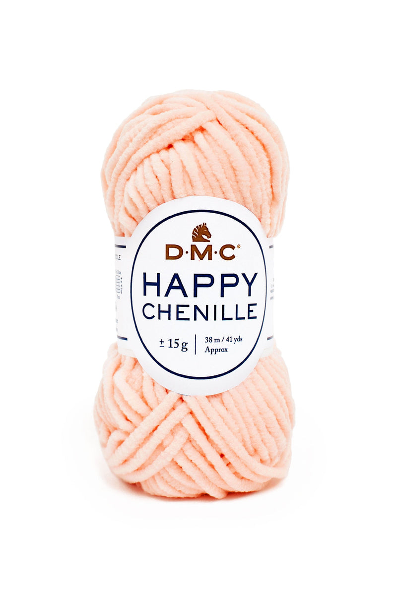 Fil crochet Happy Chenille - DMC Laine DMC | Gaspard et Léonie Tissus en ligne et Mercerie à Toulouse