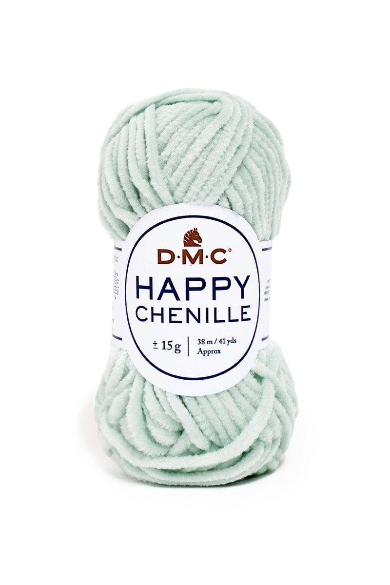 Fil crochet Happy Chenille - DMC Laine DMC | Gaspard et Léonie Tissus en ligne et Mercerie à Toulouse