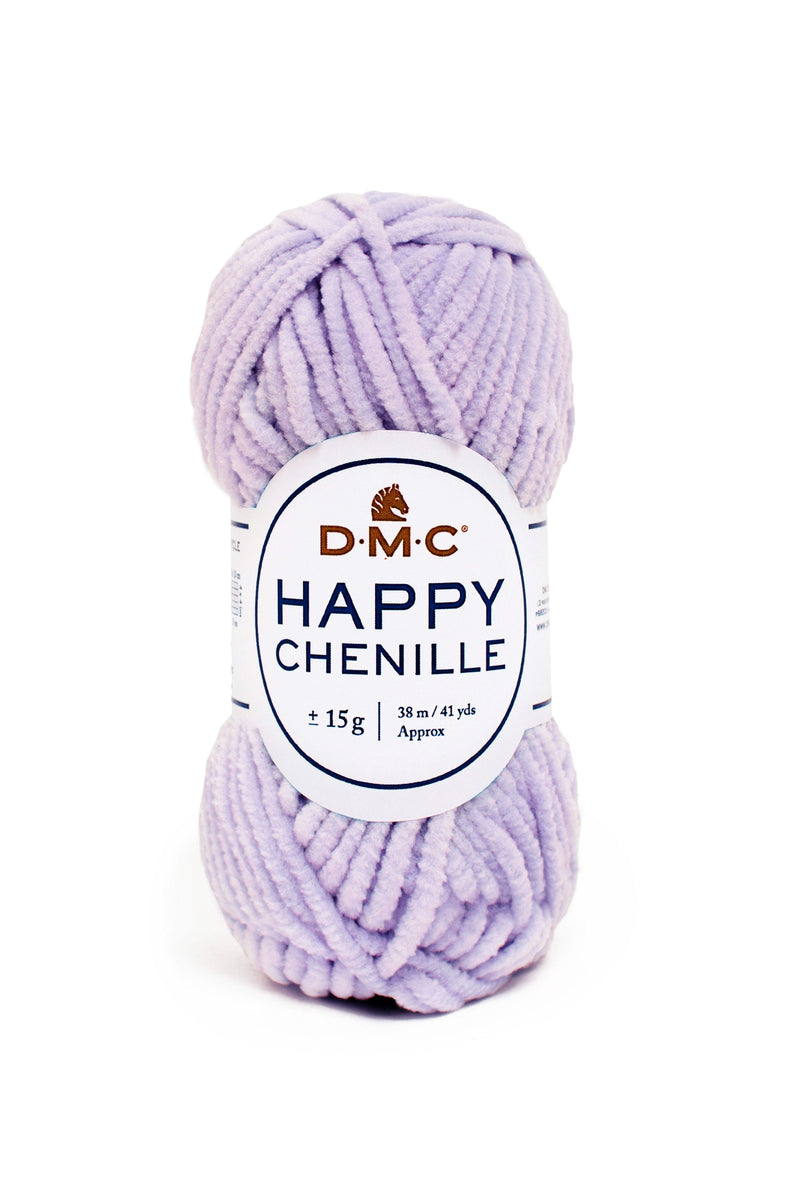 Fil crochet Happy Chenille - DMC Laine DMC | Gaspard et Léonie Tissus en ligne et Mercerie à Toulouse