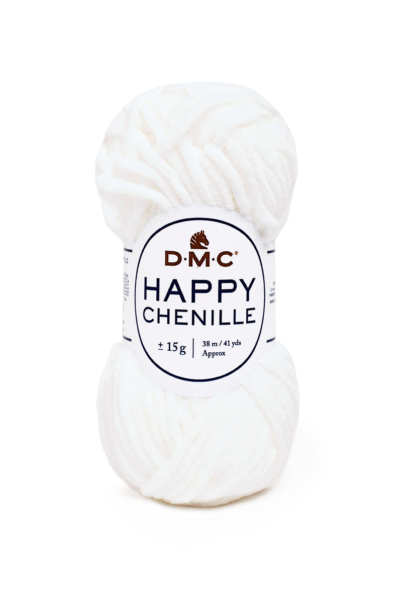 Fil crochet Happy Chenille - DMC Laine DMC | Gaspard et Léonie Tissus en ligne et Mercerie à Toulouse