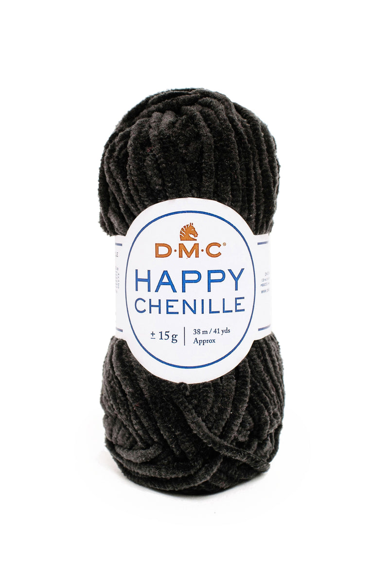 Fil crochet Happy Chenille - DMC Laine DMC | Gaspard et Léonie Tissus en ligne et Mercerie à Toulouse