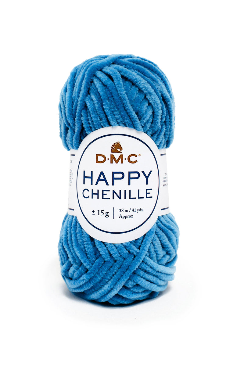 Fil crochet Happy Chenille - DMC Laine DMC | Gaspard et Léonie Tissus en ligne et Mercerie à Toulouse