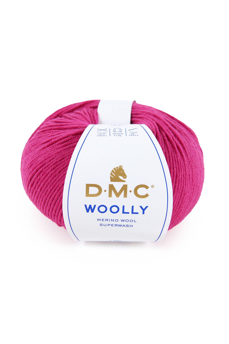 Fil Laine Mérinos pour tricot et crochet - WOOLLY - DMC Fil Coton et Laine DMC | Gaspard et Léonie Tissus en ligne et Mercerie à Toulouse