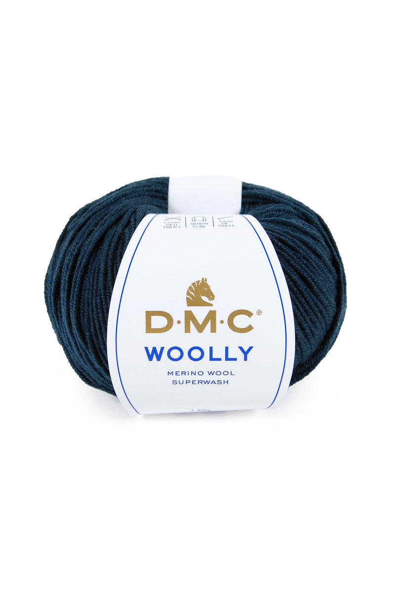 Fil Laine Mérinos pour tricot et crochet - WOOLLY - DMC Fil Coton et Laine DMC | Gaspard et Léonie Tissus en ligne et Mercerie à Toulouse