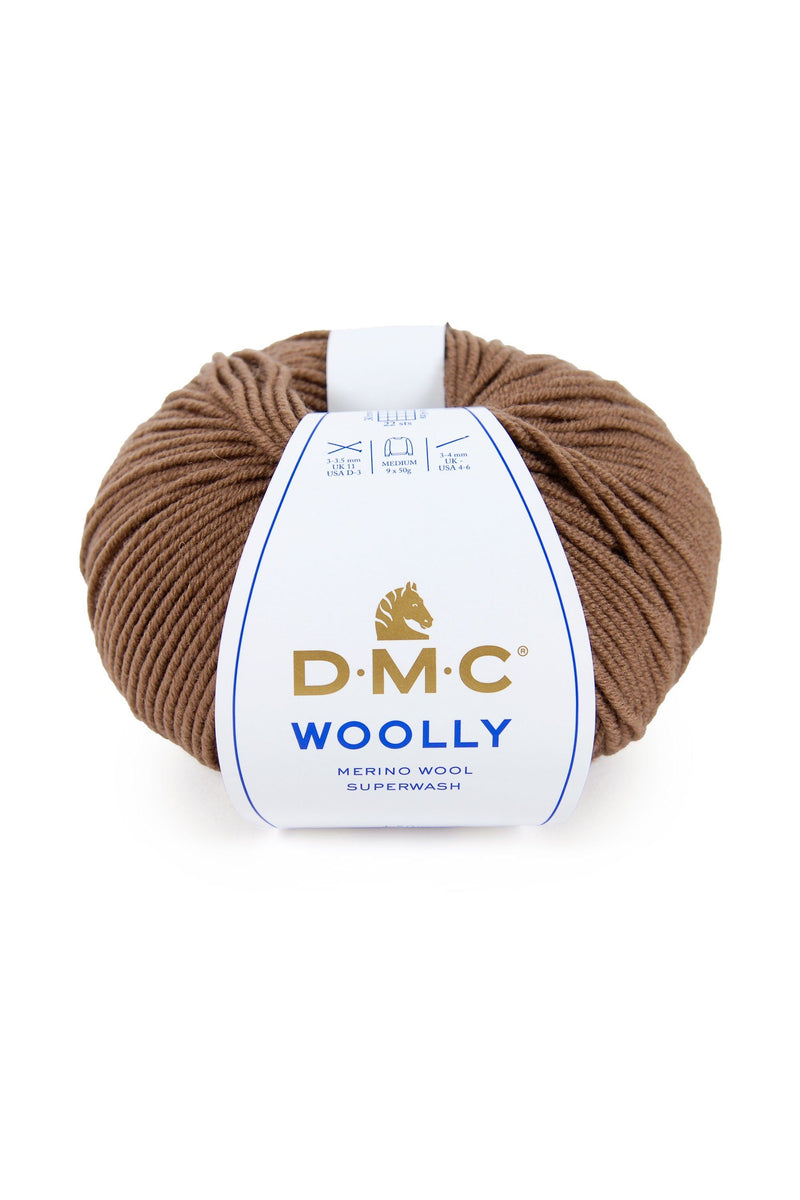 Fil Laine Mérinos pour tricot et crochet - WOOLLY - DMC Fil Coton et Laine DMC | Gaspard et Léonie Tissus en ligne et Mercerie à Toulouse