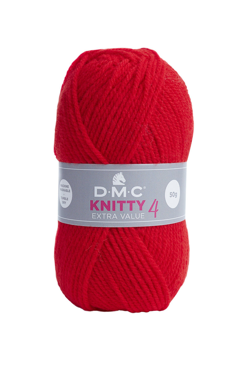 Fil pour tricot Laine - KNITTY 4 (50g) - DMC Fil Coton et Laine DMC | Gaspard et Léonie Tissus en ligne et Mercerie à Toulouse