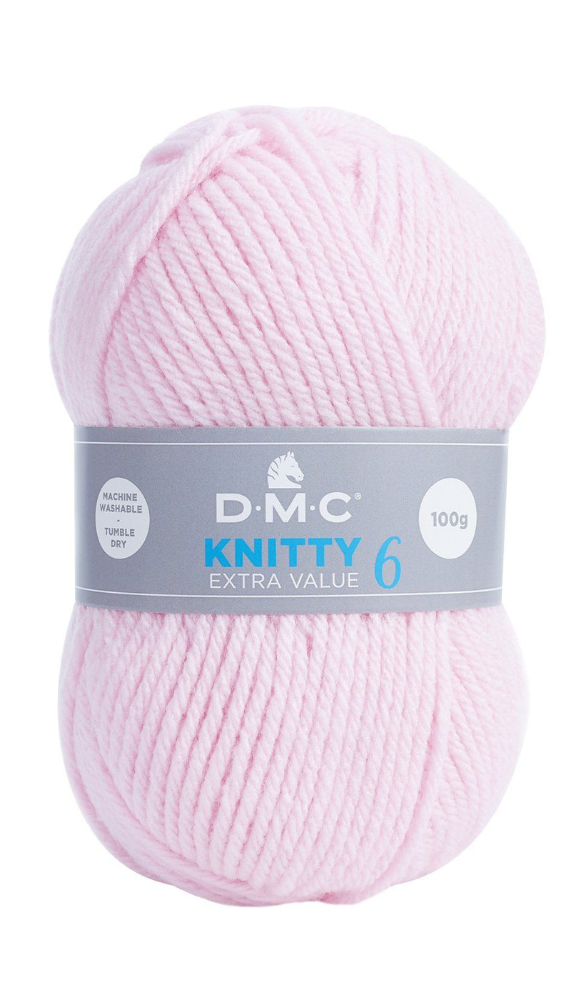 Fil pour tricot Laine KNITTY 6 - DMC Laine DMC | Gaspard et Léonie Tissus en ligne et Mercerie à Toulouse