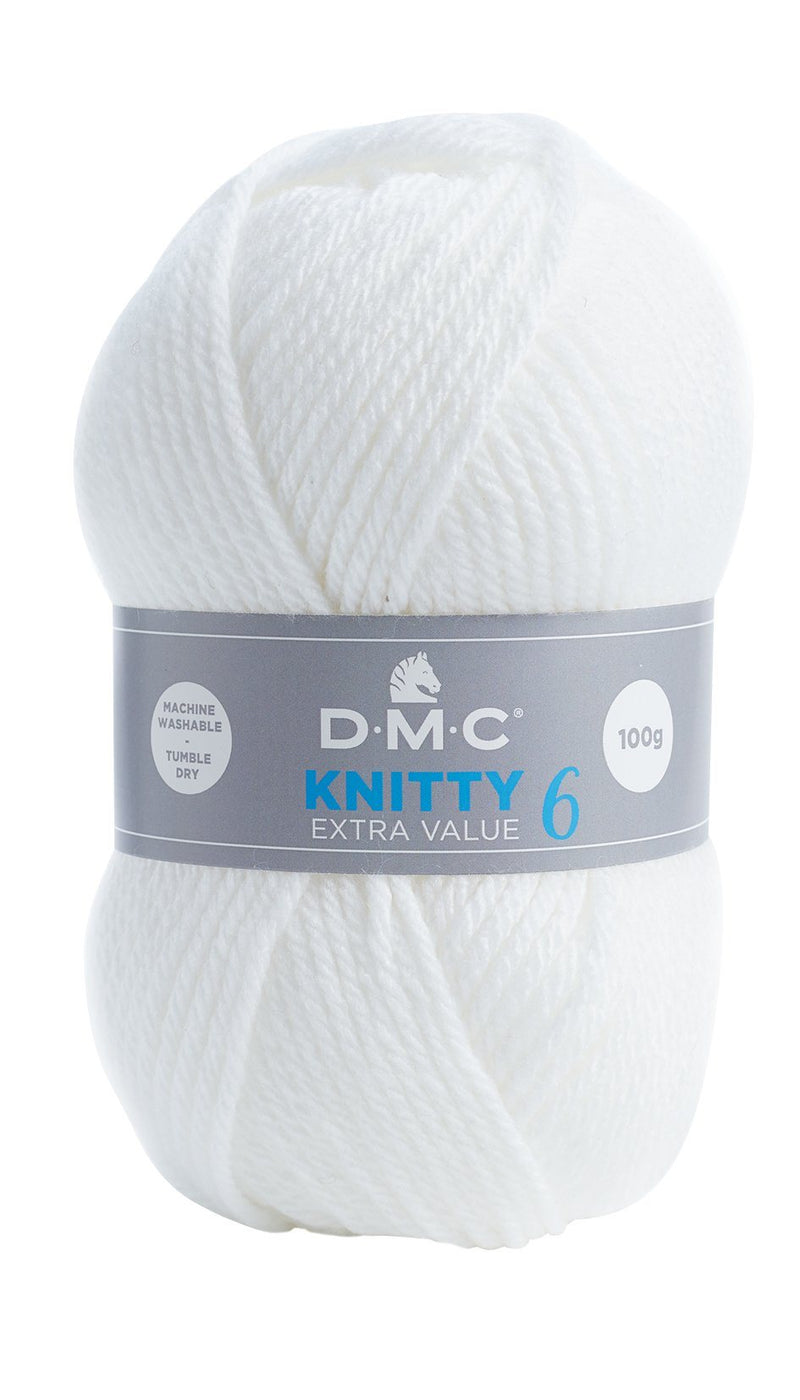 Fil pour tricot Laine KNITTY 6 - DMC Laine DMC | Gaspard et Léonie Tissus en ligne et Mercerie à Toulouse