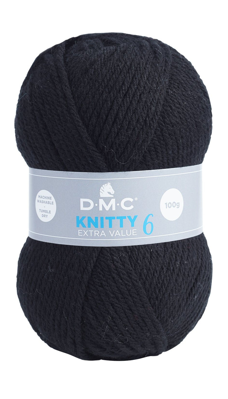Fil pour tricot Laine KNITTY 6 - DMC Laine DMC | Gaspard et Léonie Tissus en ligne et Mercerie à Toulouse