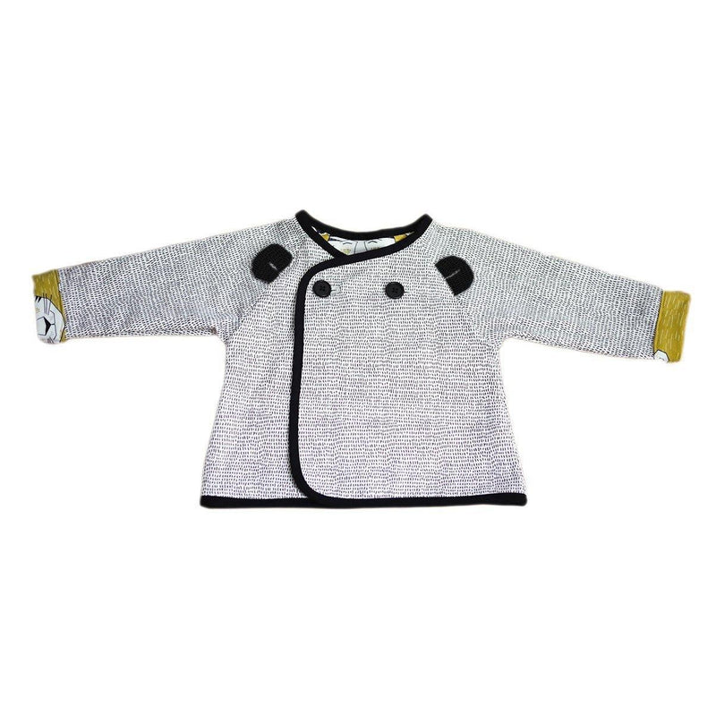 GRAND’OURSE KIDS Gilet Veste Peignoir Imperméable Mixte patron de couture pochette - L'atelier de Gaspard et Léonie