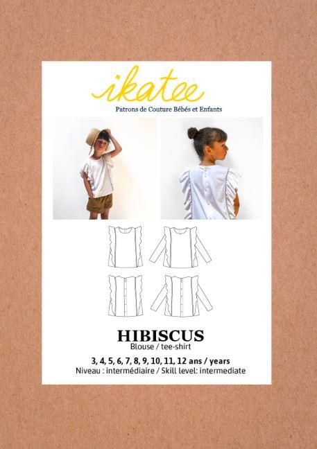 HIBISCUS Enfant Top patron de couture pochette - L'atelier de Gaspard et Léonie