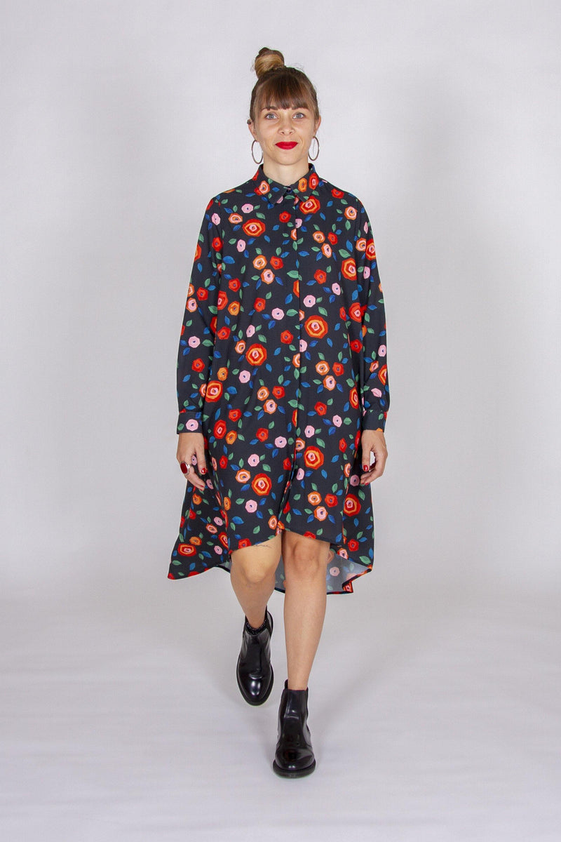 IRMA Robe ou Chemise Patron de couture pochette - L'atelier de Gaspard et Léonie
