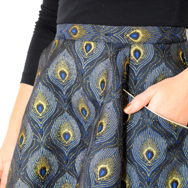 Jupe patineuse CINDY Pochette Patron de couture - I AM PATTERNS Patron de couture I AM Patterns | Gaspard et Léonie Tissus en ligne et Mercerie à Toulouse