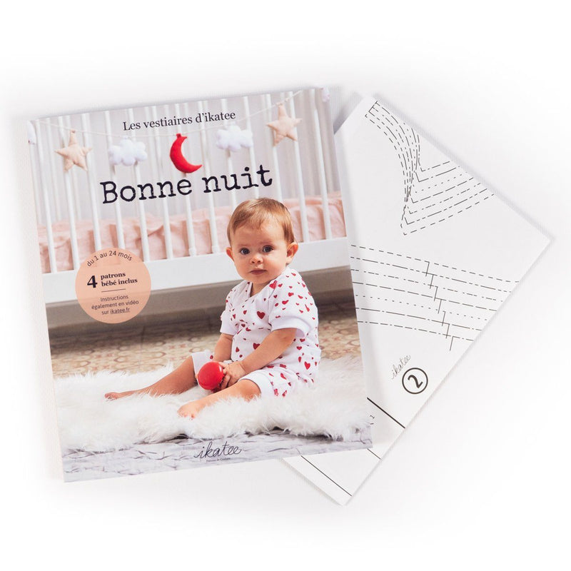 Livre de couture bébé "Bonne nuit" - IKATEE Patron de couture Ikatee | Gaspard et Léonie Tissus en ligne et Mercerie à Toulouse