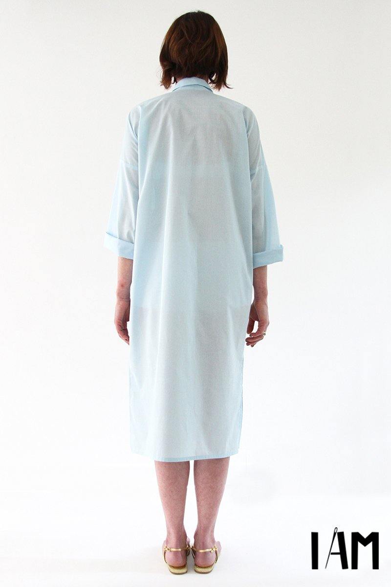 LUCIENNE Robe chemise ou Tunique Patron de couture pochette - L'atelier de Gaspard et Léonie