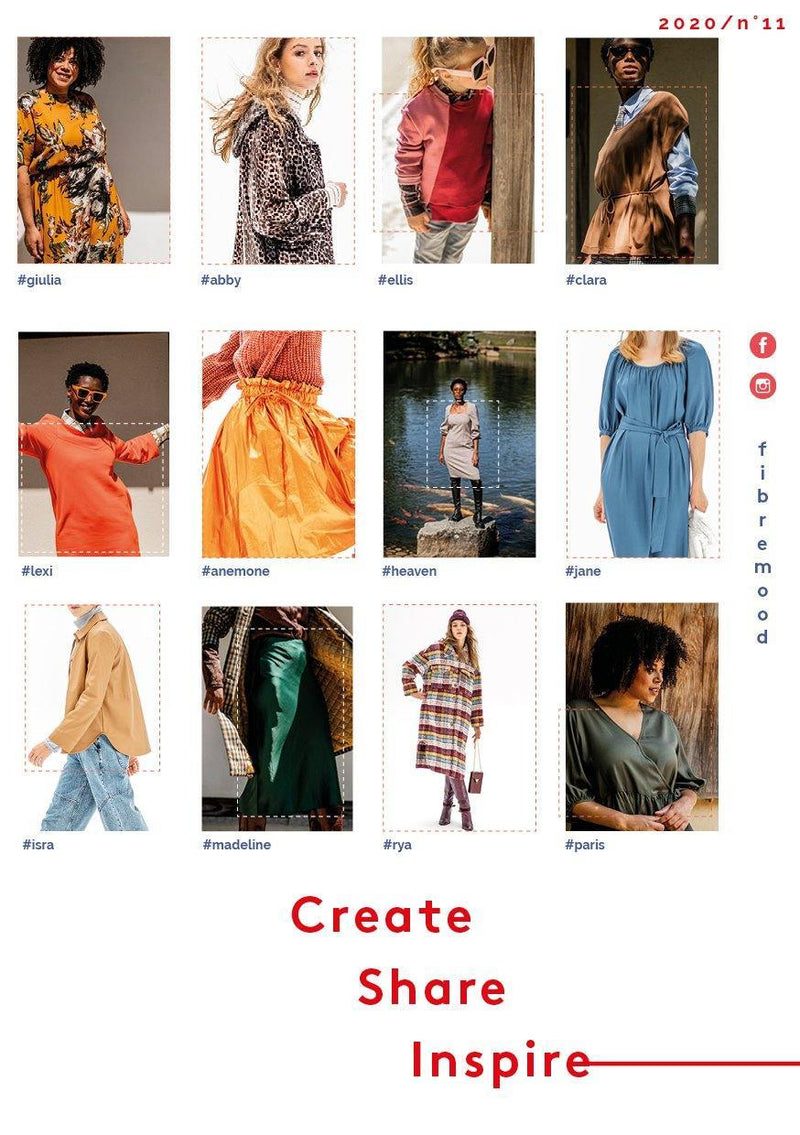 Magazine FIBRE MOOD Livre patrons N°11 - L'atelier de Gaspard et Léonie