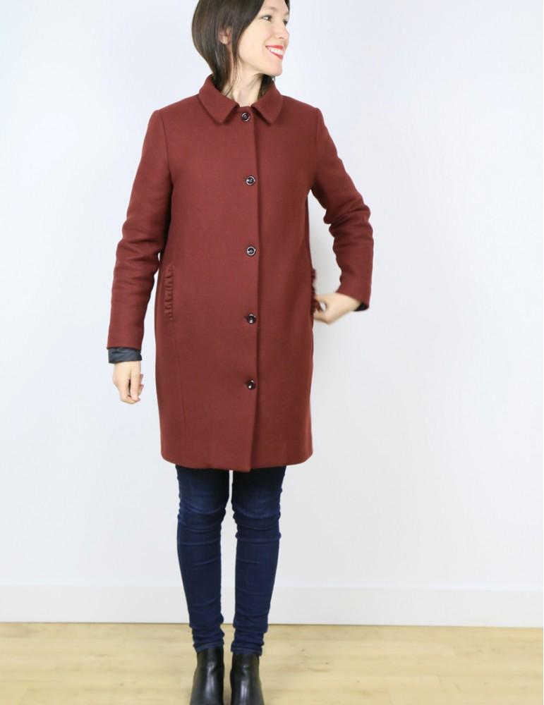 Patron de Couture Manteau SCAMMIT - Merci | Gaspard et Léonie Tissus Mercerie Toulouse