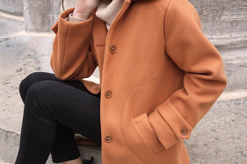 Manteau OANA Femme - Patron de couture pochette - CHA'COUD Patron de couture Cha'Coud | Gaspard et Léonie Tissus en ligne et Mercerie à Toulouse