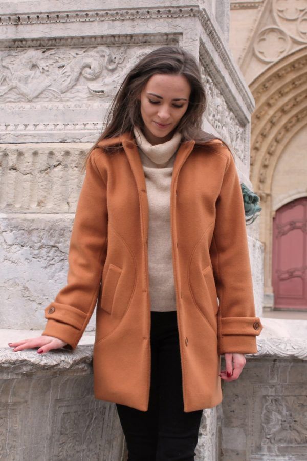 Manteau OANA Femme - Patron de couture pochette - CHA'COUD Patron de couture Cha'Coud | Gaspard et Léonie Tissus en ligne et Mercerie à Toulouse