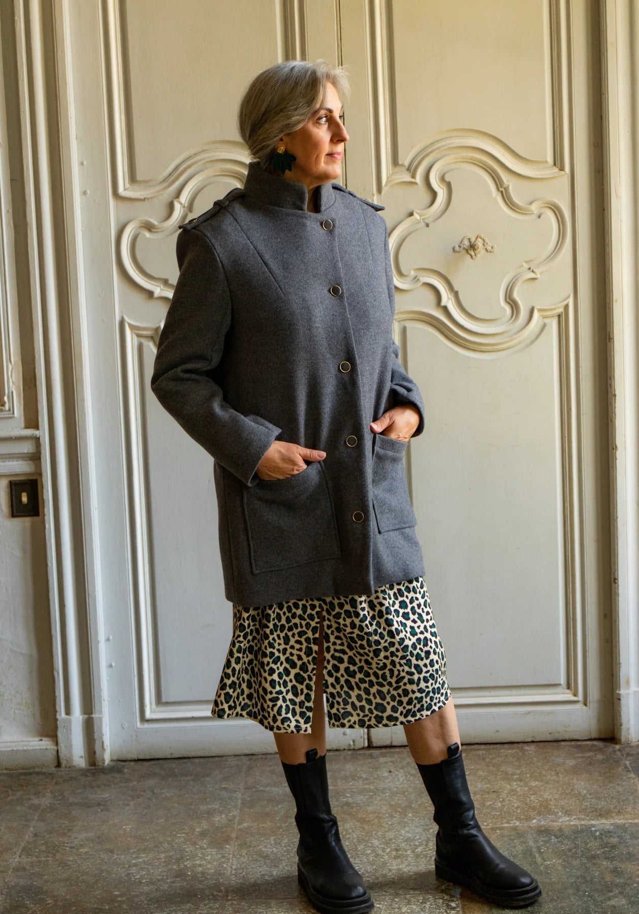 Manteau TIGRIS patron de couture pochette - MAISON FAUVE Patron de couture MAISON FAUVE | Gaspard et Léonie Tissus en ligne et Mercerie à Toulouse