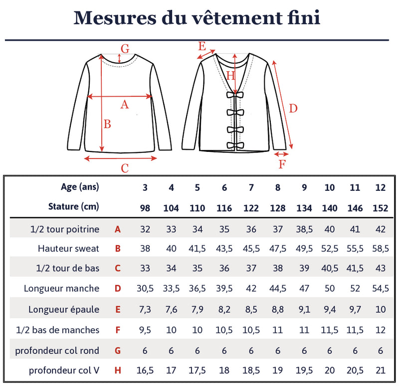 MASHA Gilet-Cardigan-Sweat patron de couture pochette - L'atelier de Gaspard et Léonie