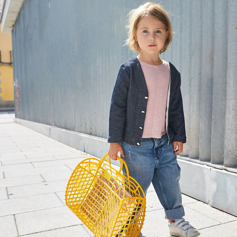 MASHA Gilet-Cardigan-Sweat patron de couture pochette - L'atelier de Gaspard et Léonie