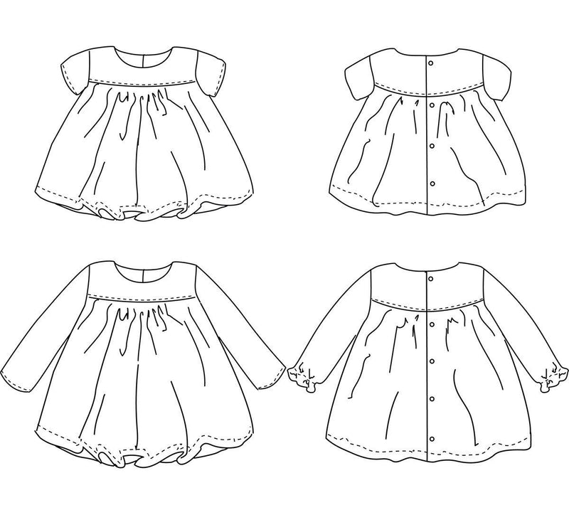 OSLO Blouse/Robe patron de couture pochette Patron de couture Ikatee | Gaspard et Léonie Tissus Mercerie Toulouse