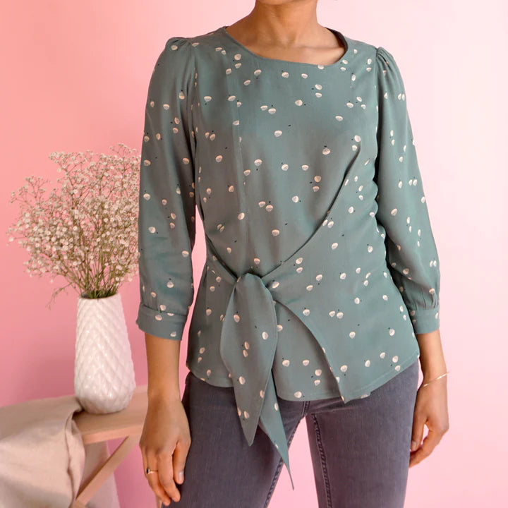 OXANA Blouse et Robe patron de couture pochette - Les lubies de Cadia Patron de couture Les lubies de Cadia | Gaspard et Léonie Tissus en ligne et Mercerie à Toulouse