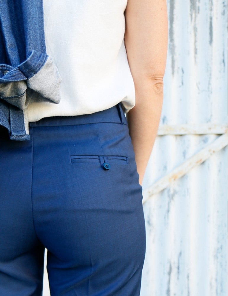 Pantalon femme ATTITUDE Patron de couture pochette - Atelier SCÄMMIT Patron de couture ATELIER SCÄMMIT | Gaspard et Léonie Tissus en ligne et Mercerie à Toulouse