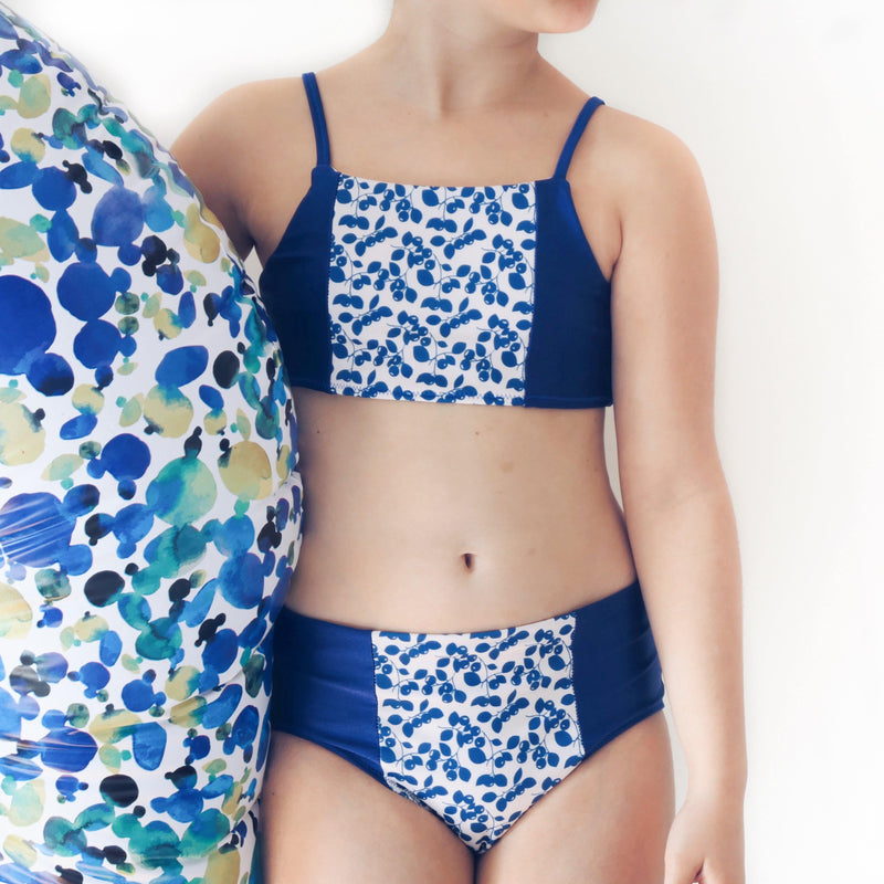 PAULETTE Enfant Maillot de bain Patron de couture pochette - L'atelier de Gaspard et Léonie