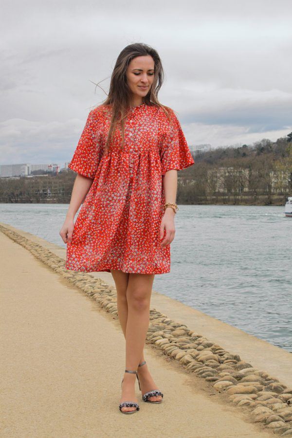 Robe EMILY Femme - Patron de couture pochette - CHA'COUD Patron de couture Cha'Coud | Gaspard et Léonie Tissus en ligne et Mercerie à Toulouse